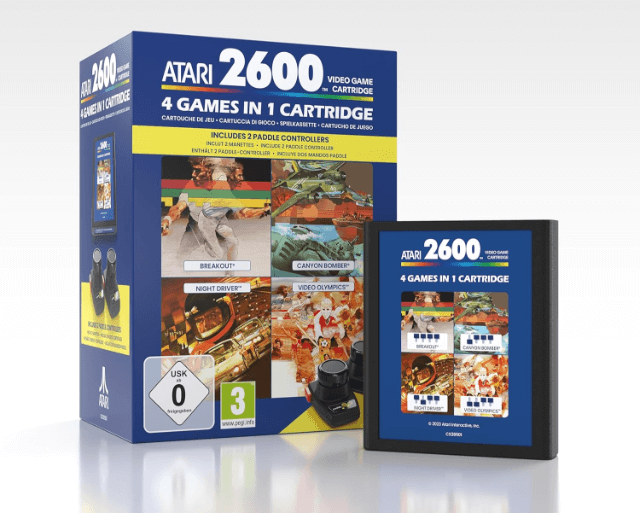 10 Games in 1 Cartridge box art for Atari 2600